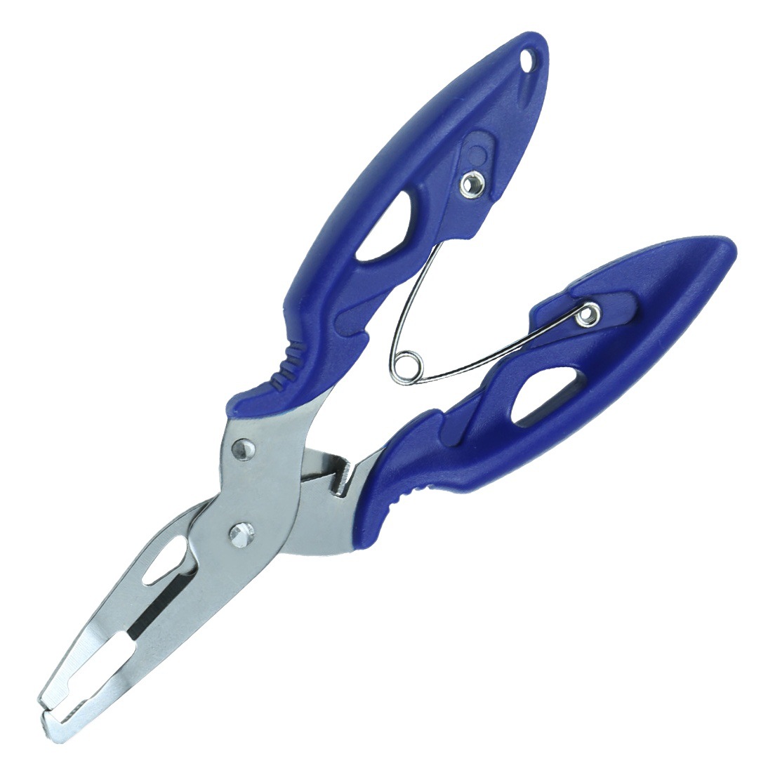 Stainless steel multi-function path sub-pliers mini fishing line scissors bent mouth outdoor sea fishing accessories tools wholesale cross-border