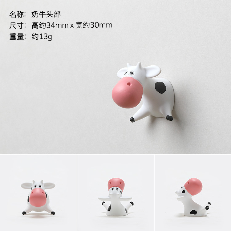 動物の首尾の冷蔵庫はかわいいパンダの磁石を貼って磁気性を貼って携帯のケースの装飾品のdiyを貼って貼ります。|undefined