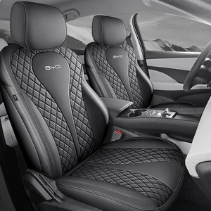 Custom-made perforated leather wear-resistant car seat cushion and full-cover seat cover for BYD Sea Lion 06EV/DMI