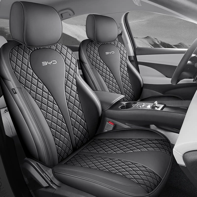 Custom-made perforated leather wear-resistant car seat cushion and full-cover seat cover for BYD Sea Lion 06EV/DMI