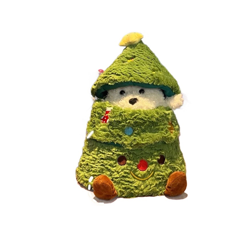 Peluche per cani, regalo di Natale, peluche, peluche morbido, cucciolo, bambola, decorazioni per le feste, per bambine_voghion.com