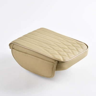 Armrest box pad sides of the car armrest box - both-sides-large-beige