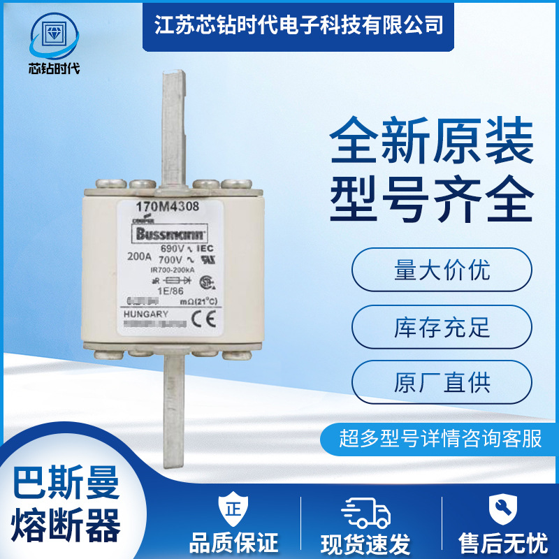 170M4317 170M4318  巴斯曼BUSSMANN熔断器保险丝