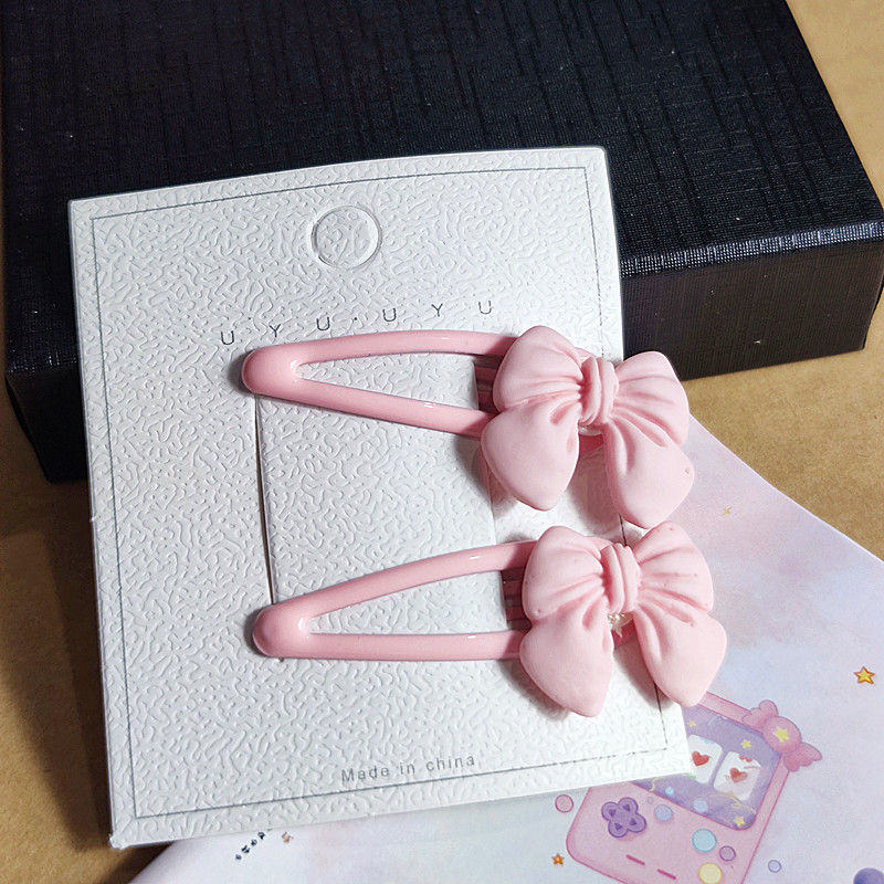 Pink Peach Hairpin