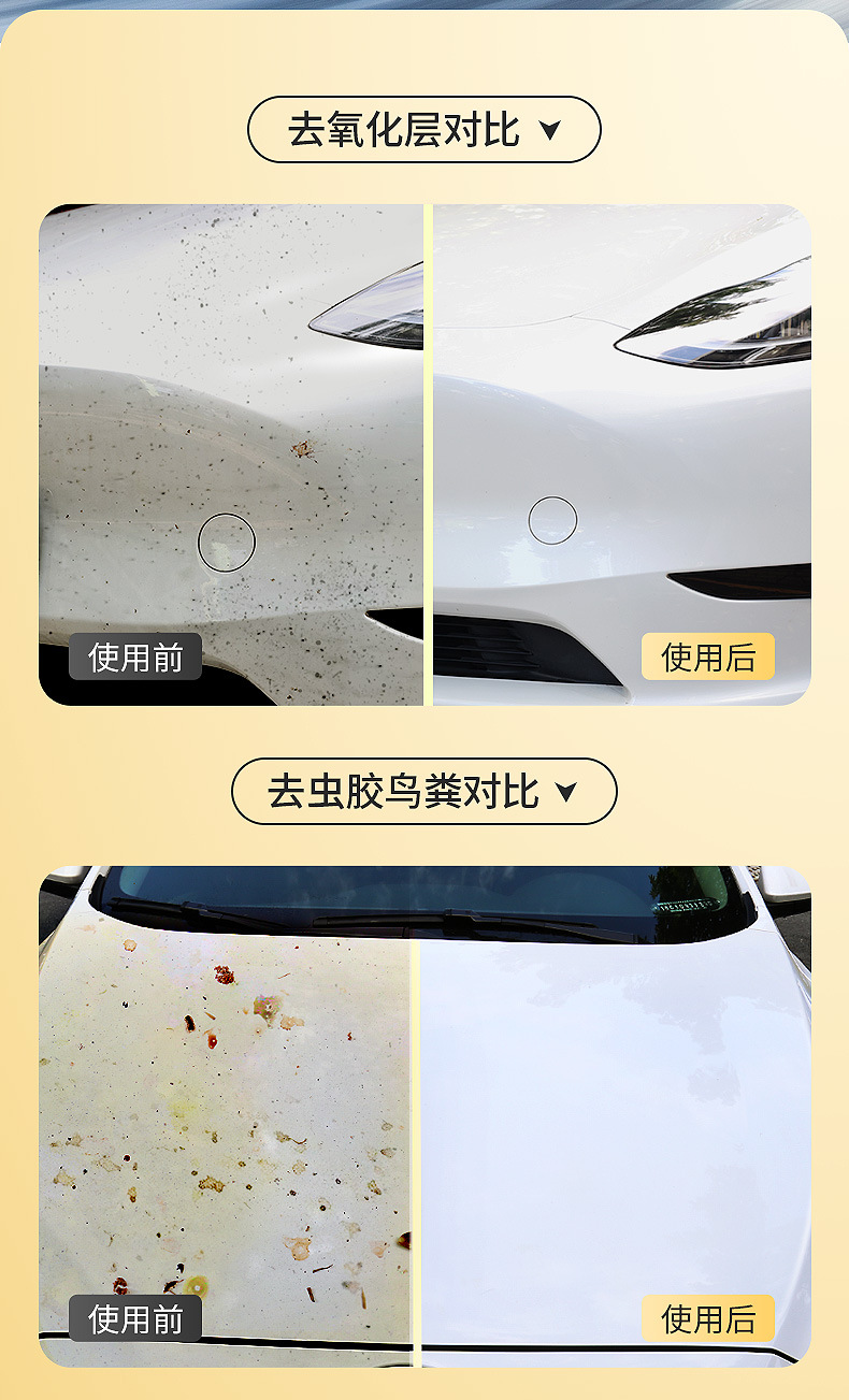 Car Wax for Car Maintenance, Polish, Protection, Dustproof, Waterproof, Car Polishing, Waxing, and Decontamination