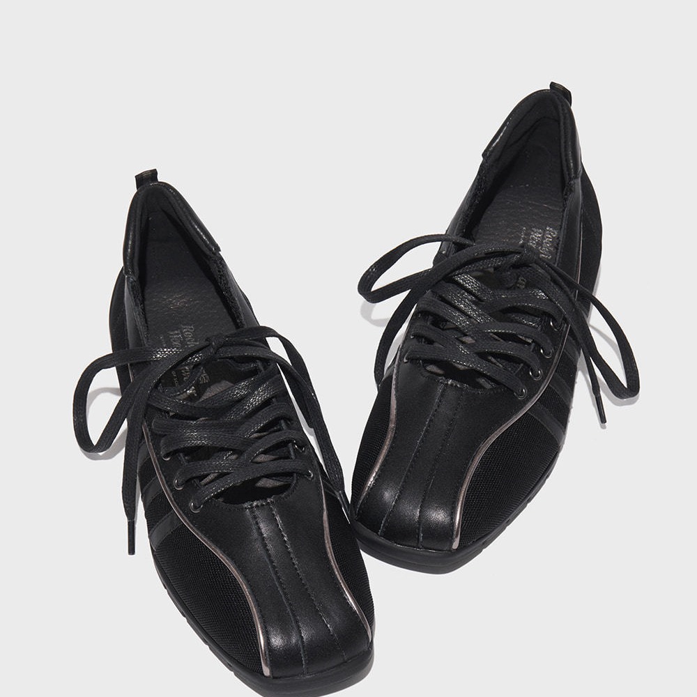 2024 Rockfish Mary Jane Korean niche square toe cross strap ballet shoes machine sports_voghion.com