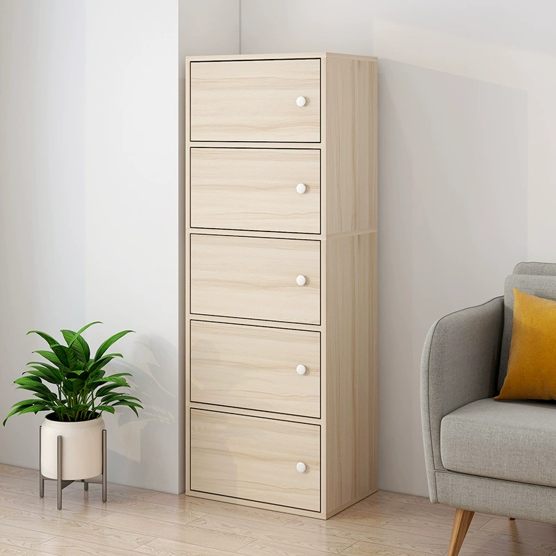 Комод Шкаф для хранения Вертикальный шкаф спальни Бытовой простой шкаф с выдвижными ящиками Гостиная Настенный шкаф для хранения Небольшой шкаф Шкаф для хранения