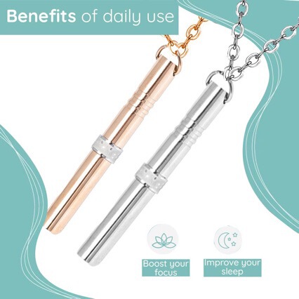 Titanium Steel Personality Whistle Pendant Necklace Decompression Anxiety Meditation Mindfulness Breathing Stainless Steel Pendant Sweater Chain Titanium Steel Personality Whistle Pendant Necklace Decompression Anxiety Meditation Mindfulness Breathing Stainless Steel Pendant Sweater Chain
