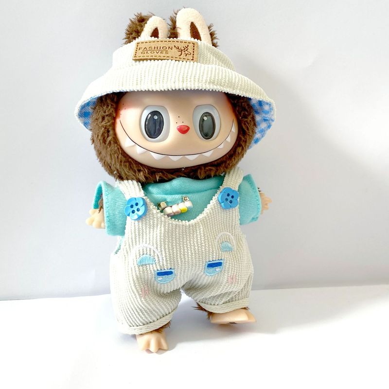17cm 一世代、二世代、三世代 ラブブ ペンダント ベビー服 スカート セーター オーバーオール Tシャツ スーツ|undefined