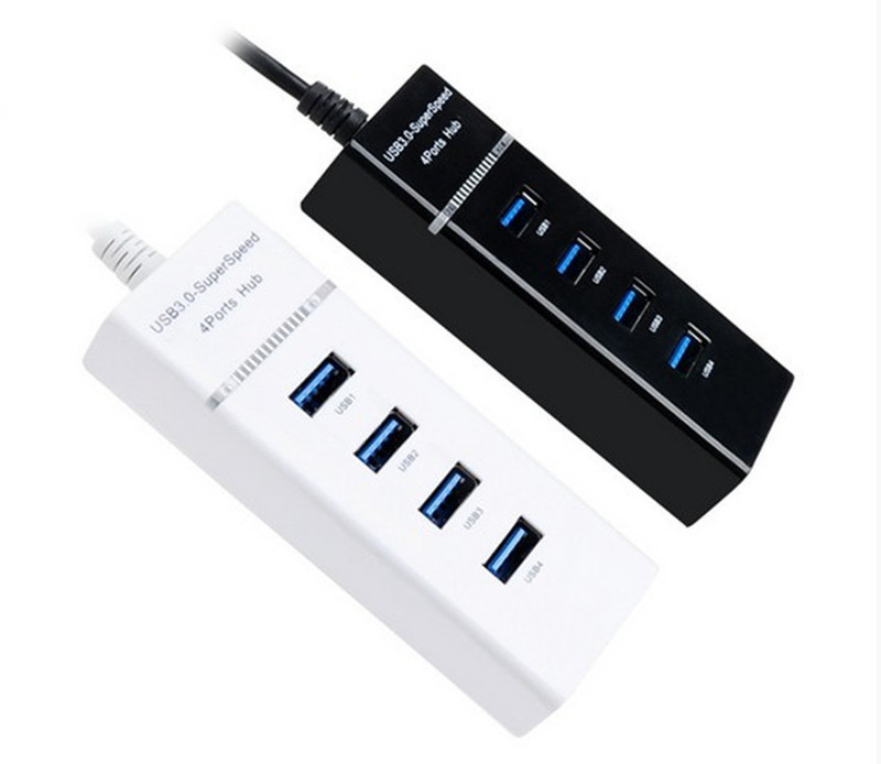Four HUB light bar 4usb2.0 (HS8836A) splitter HUB splitter bare metal Four HUB light bar 4usb2.0 (HS8836A) splitter HUB splitter bare metal