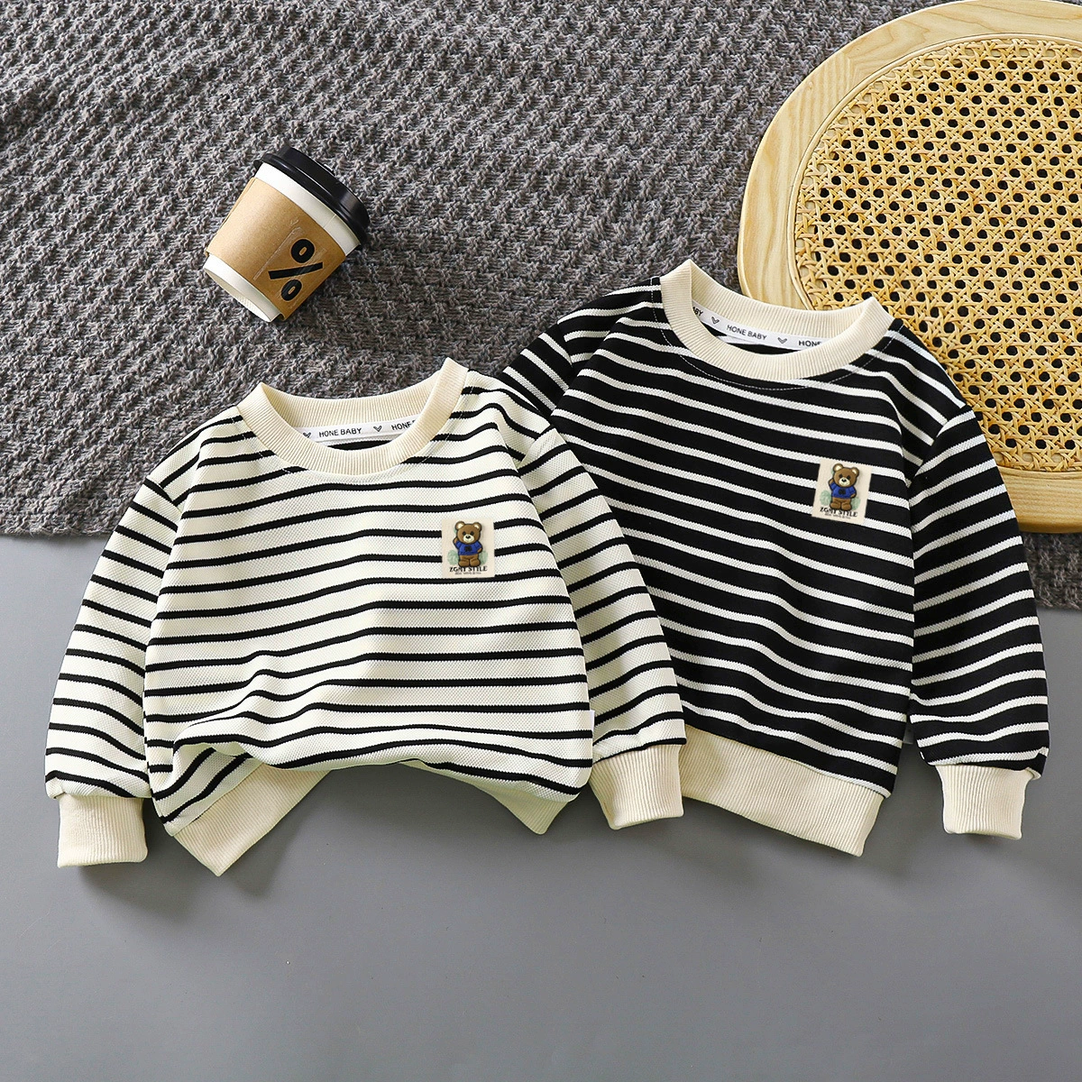 Осенний новый 2024 детский свитер