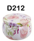 En stock, superventas en comercio electrónico transfronterizo: tarro de vela aromática de 2.2oz, tarro pequeño para flores, tarro de dulces étnico de hojalata, caja de hojalata. image 29