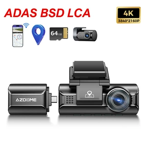 Azdome M550Pro Üç Kanallı 4K HD Adas Xəbərdarlıq Bsdlca Zolaq Dəyişmə Yardımı