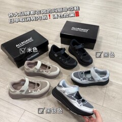 ALLROADS メリージェーン サンダルは軽量で通気性があり、脚を細く見せます。