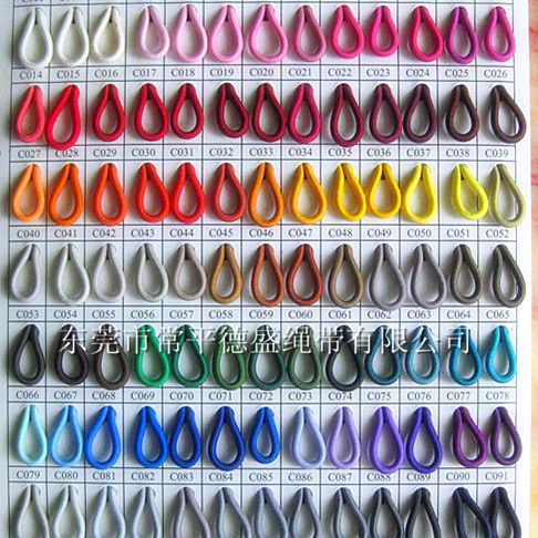 东莞松紧绳厂家 加 工3mm圆松紧绳服装辅料 定 做 各种规格松紧绳