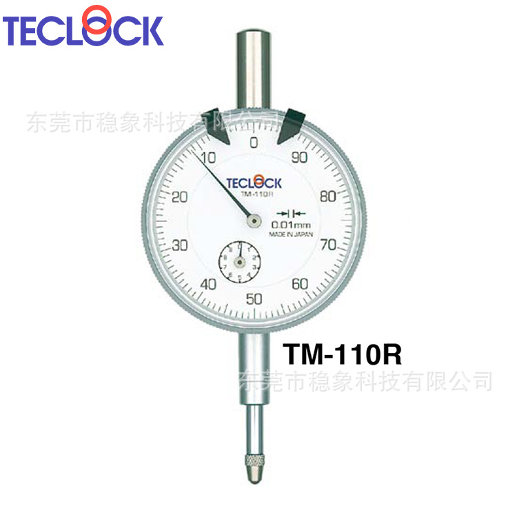 原装日本得乐TECLOCK指示表百分表 TM-110R;TM-110-4A;TM-110P