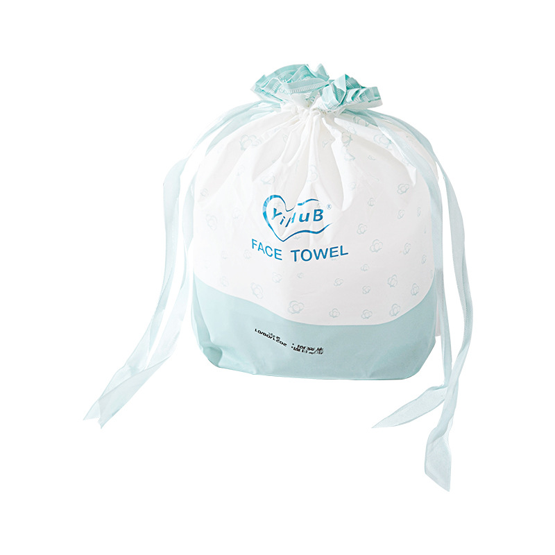 curly double-sided wet wipes for face washing
