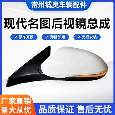 Mirror with Painted Foldableing Reflector, Rear mirror/rearview mirror assembly