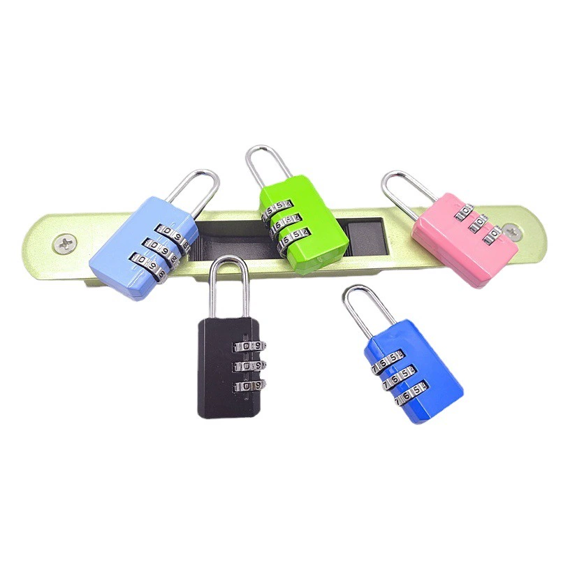 Багаж Пароль замок цинковый сплав Пароль замок маленький замок мини мультфильм Пароль замок бутылка вина замок