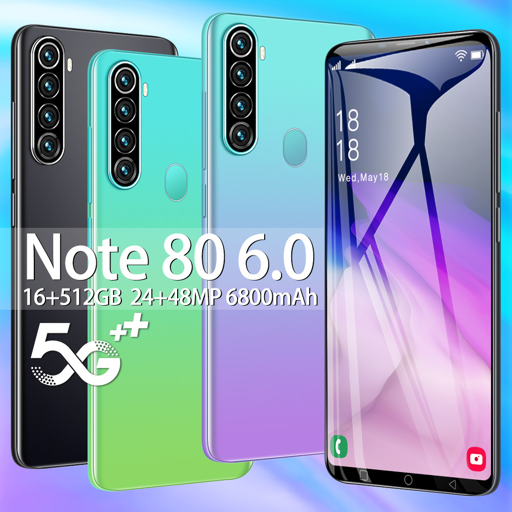 Note80新款现货1+16跨境手机安卓智能手机 5.0寸 3G低价外贸厂家