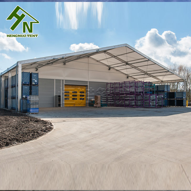 大型仓储篷房 工业铝合金材质框架 防火阻燃遮光布户外装配式帐篷