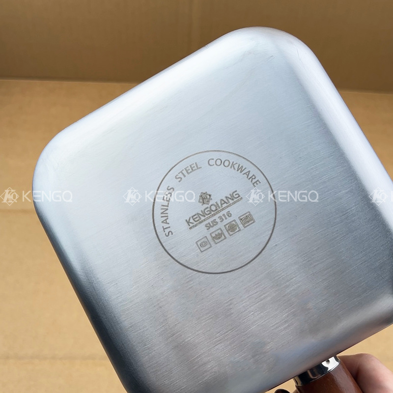 316 acero inoxidable de grado alimenticio tazón de comida para niños con mango multipropósito tazón de ensalada de postre