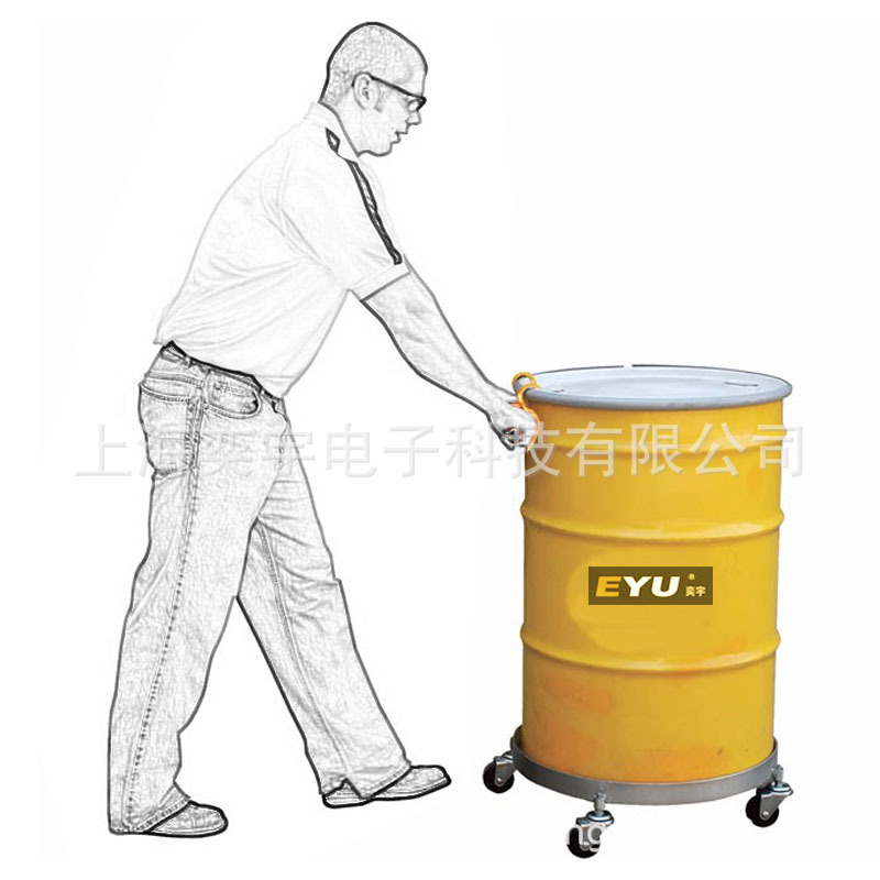 油桶扶手 多功能开盖器推桶扶手油桶启盖扳手平移推行铁桶塑料桶