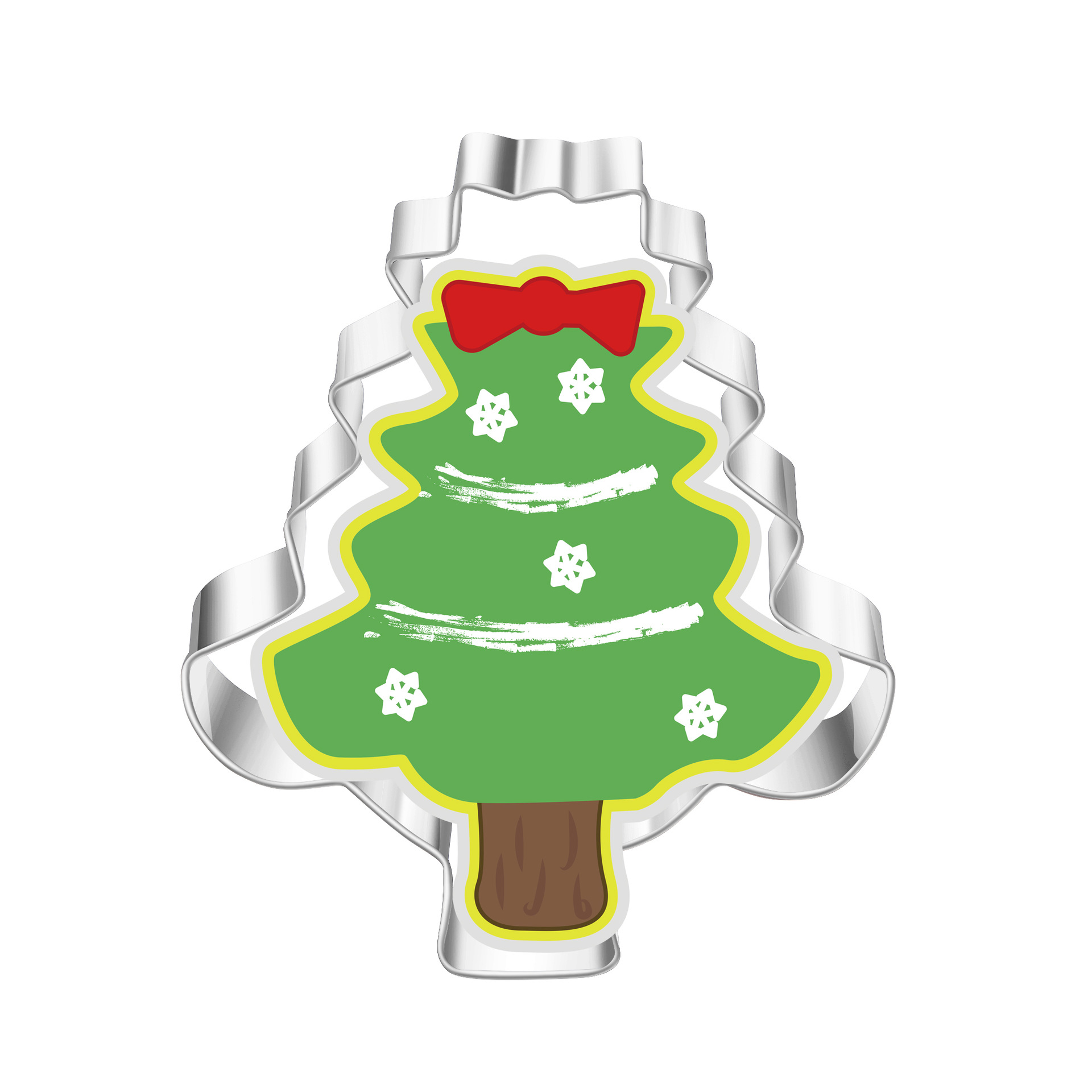 23g Weight Bakeware Kitchen and drinking utensils 1 Piece Quantity Daily Occasion Stainless Steel Material Christmas Festival Star, Snowflake Pattern Simple Style Style Christmas Simple Style Star Snowflake Stainless Steel Bakeware 1 Piece 83