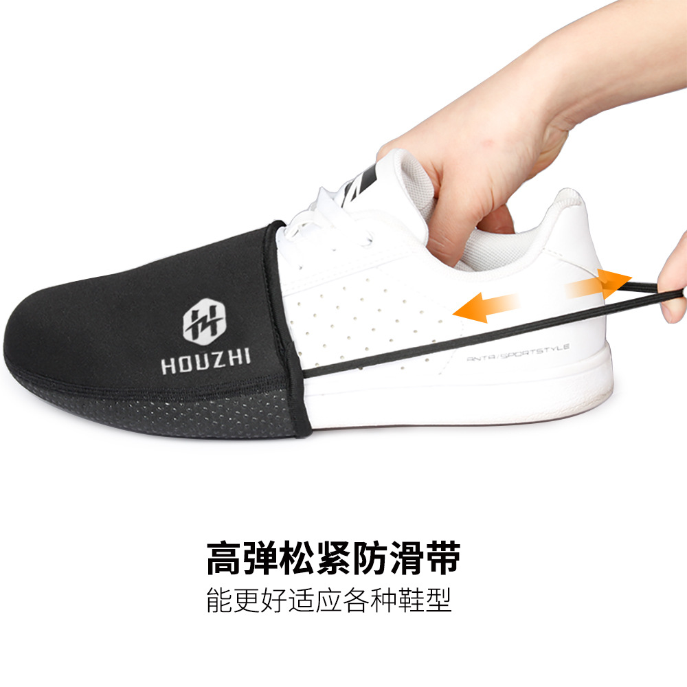 Cubierta del zapato del cambio de marchas de la motocicleta cubierta de la palanca de cambio de marchas almohadilla de goma zapatos de montar botas engranaje antideslizante resistente a las manchas impermeable viento frío