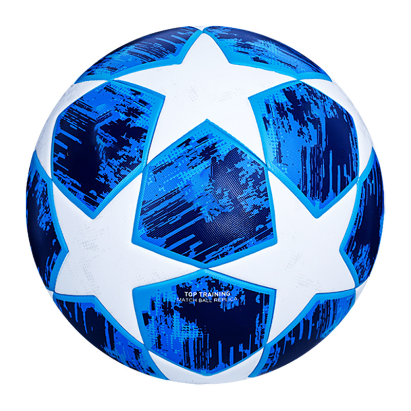 UEFA Champions League Football Hot Adhesion Football Premier League Parada sin fisuras PU4 No. 5 fábrica comercio exterior al por mayor