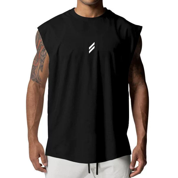 Cross-border men's quick-dry vest, bird-eye breathable basketball fitness sports sleeveless professional running quick-dry vest
