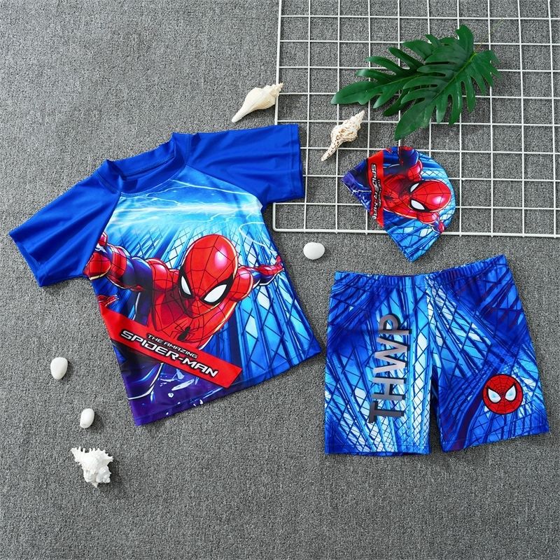 children's cartoon beach swimwear for men and women