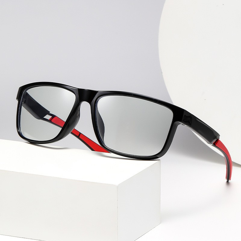 Gafas de lectura multifocales Deportes al aire libre Gafas de ciclismo que cambian de color fotosensibles Gafas de lectura a prueba de viento de doble uso para interiores y exteriores