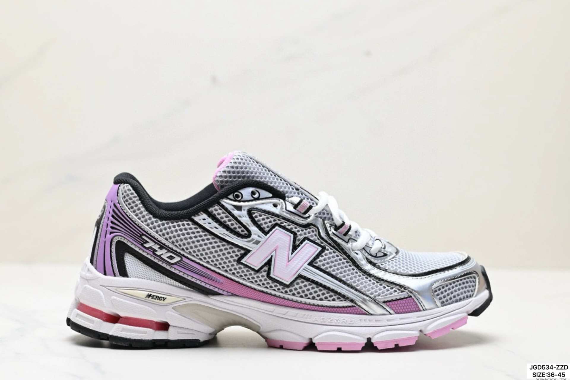 Кэжуал мужские кроссовки NB U740BM2 — легкие дышащие унисекс спортивные туфли, EU 36–45