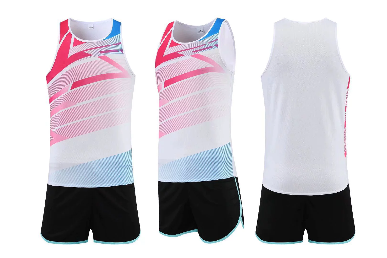 Учащиеся начальной и средней школы Одежда для легкой атлетики Детский спортивный тест Соревнование Одежда для легкой атлетики Костюм Мужская и женская дышащая спортивная одежда с принтом