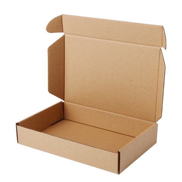 Caja de papel Fushan caja de aviones caja de papel de embalaje duro extra duro corrugado cuadrado extra duro en stock al por mayor