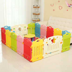 Children's Playpen Indoor Baby Protection Household Baby Toddler Safety Fence Plastic Fence Factory Direct Supply