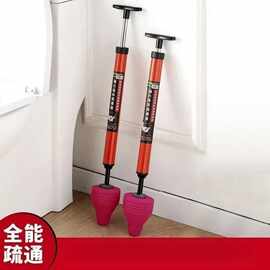 下水管疏通好用实用疏通马桶家用下水道厨房家用气压式坐便下水道