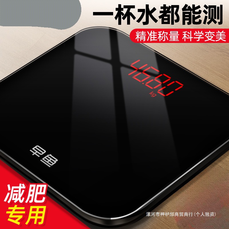 Body Weight Scale Household Digital Scale Rechargeable Household High-Precision Small Human Body Scale 713