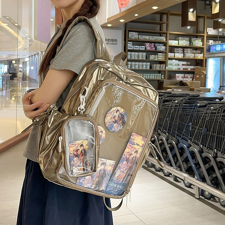2025 小食量かわいい痛バッグ女性 JK 制服ミニバックパック 20 センチメートルベビーバッグ二次元スクールバッグトレンディ|undefined