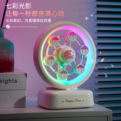 観覧車デスクトップbluetoothオルゴール音響スピーカー小夜灯オフィスデスクトップ誕生日クリエイティブプレゼント置物