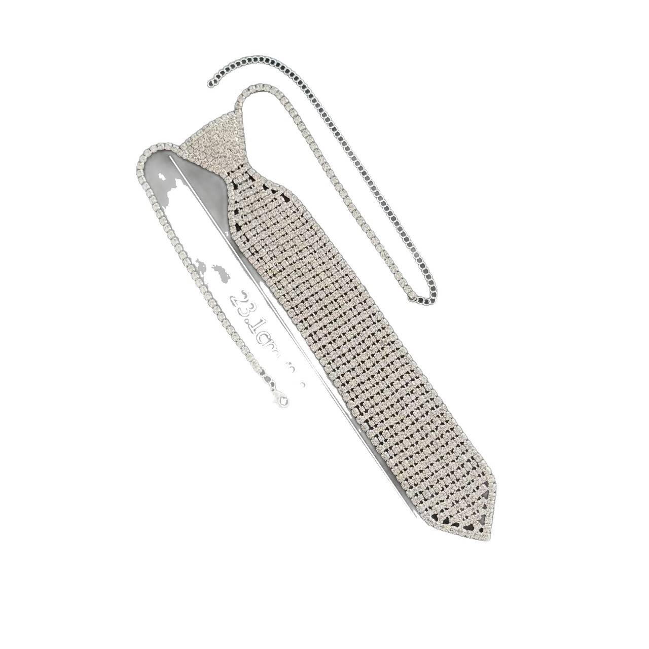 Collana da sposa con fiocco in strass per gioielli da nozze_voghion.com