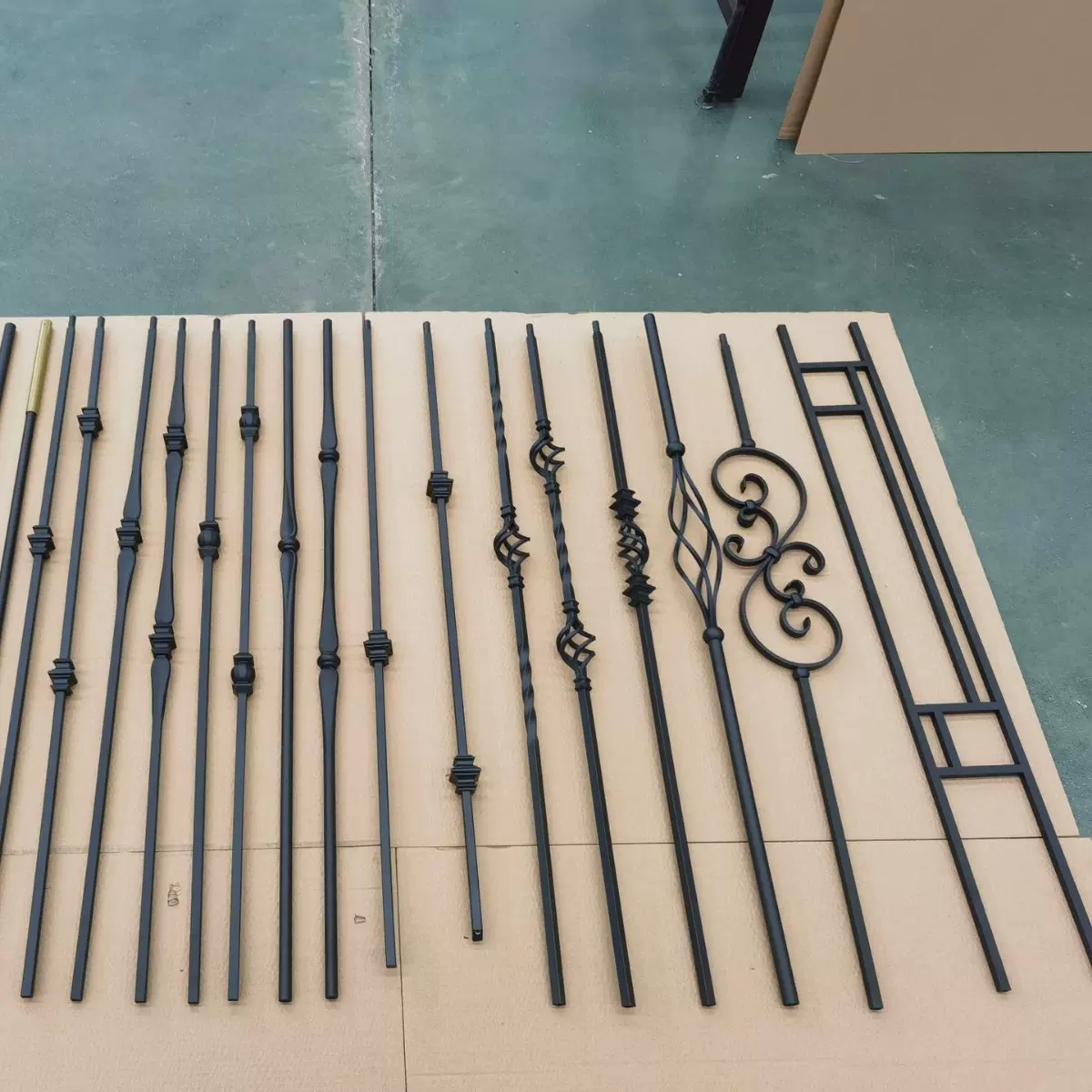 室外护栏空心喷塑建材铁艺防护装饰系列