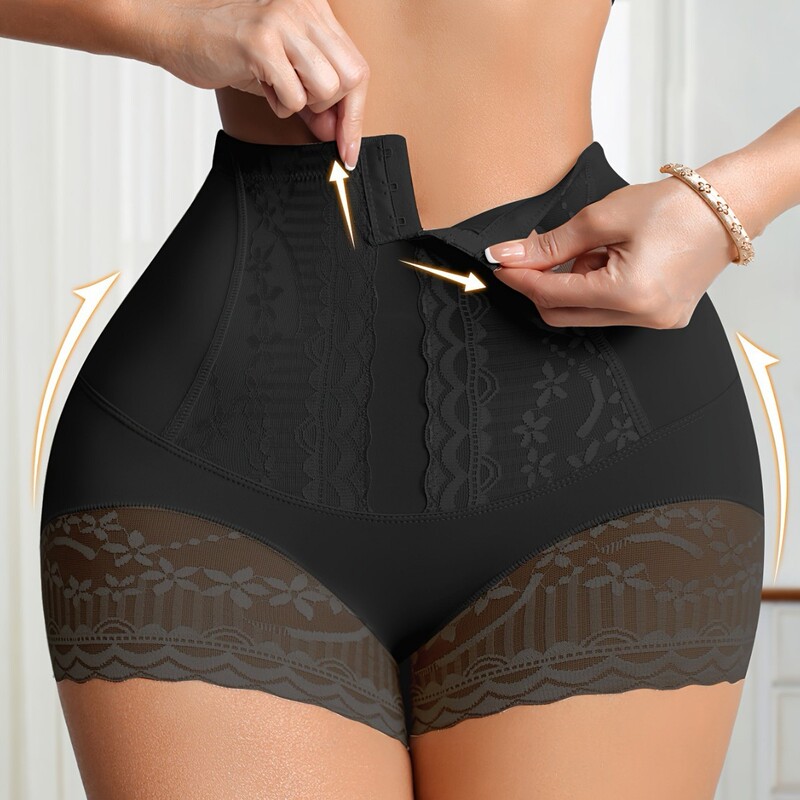Cross-Border Tummy Control Pants, Butt-Lifting and Shaping Women's Seamless High-Waisted Shapewear, Slimming Tummy, Large Size Shapewear Pants