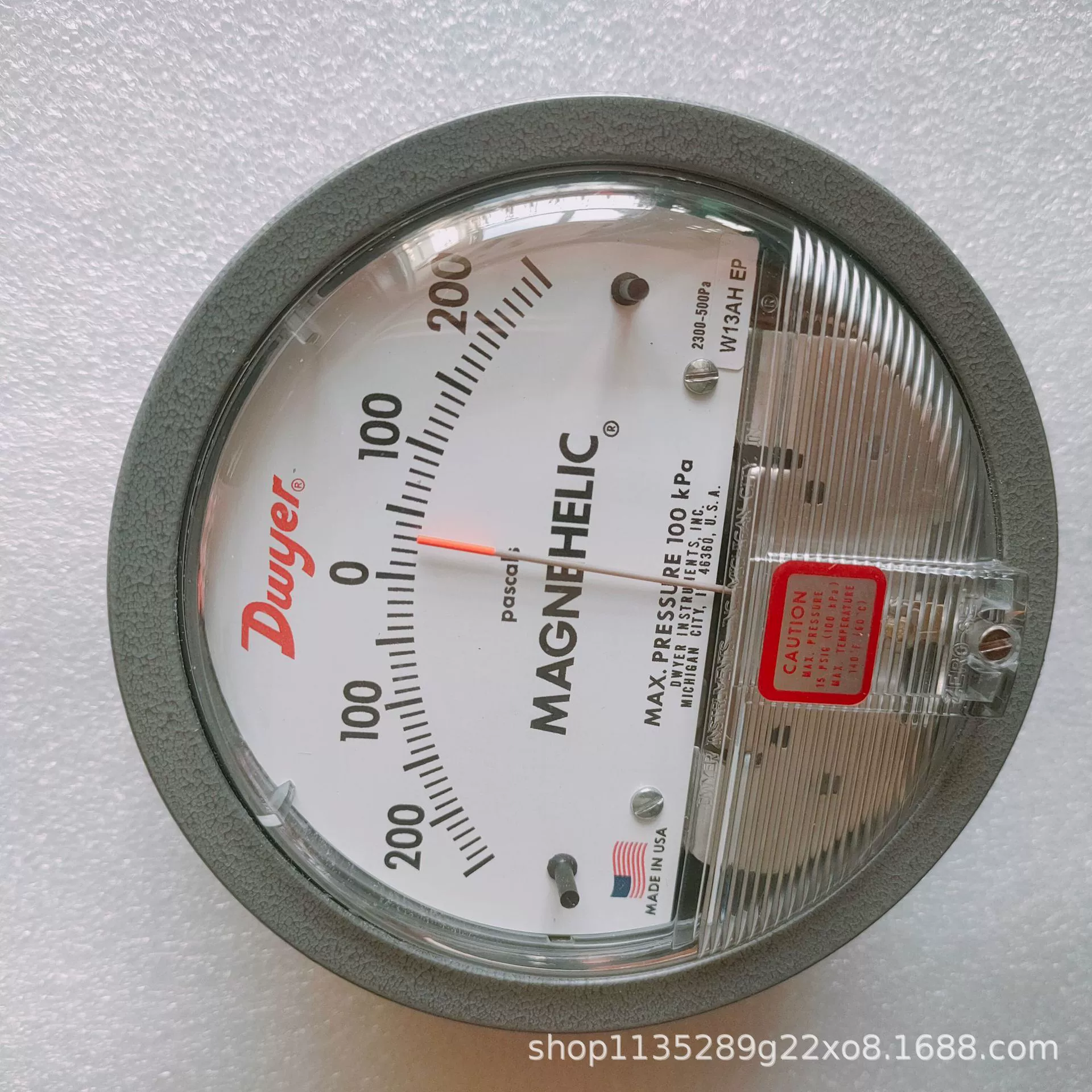 Манометр перепада давления Dewell Dwyer 2300 ~ 500PA