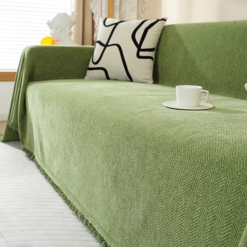Human Pattern Lazy Sofa Blanket Full Cover INS Style Empress Sofa Cover All-in-One Universal Cover Four Seasons Universal Model