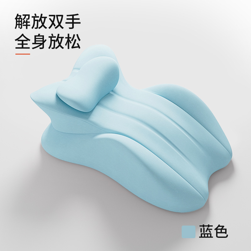 ベッドで横向き寝するための枕、横向きでスマホを使うための多機能横向き寝パッド、夏用ジェル冷却通気性枕、蒸れにくい枕|undefined