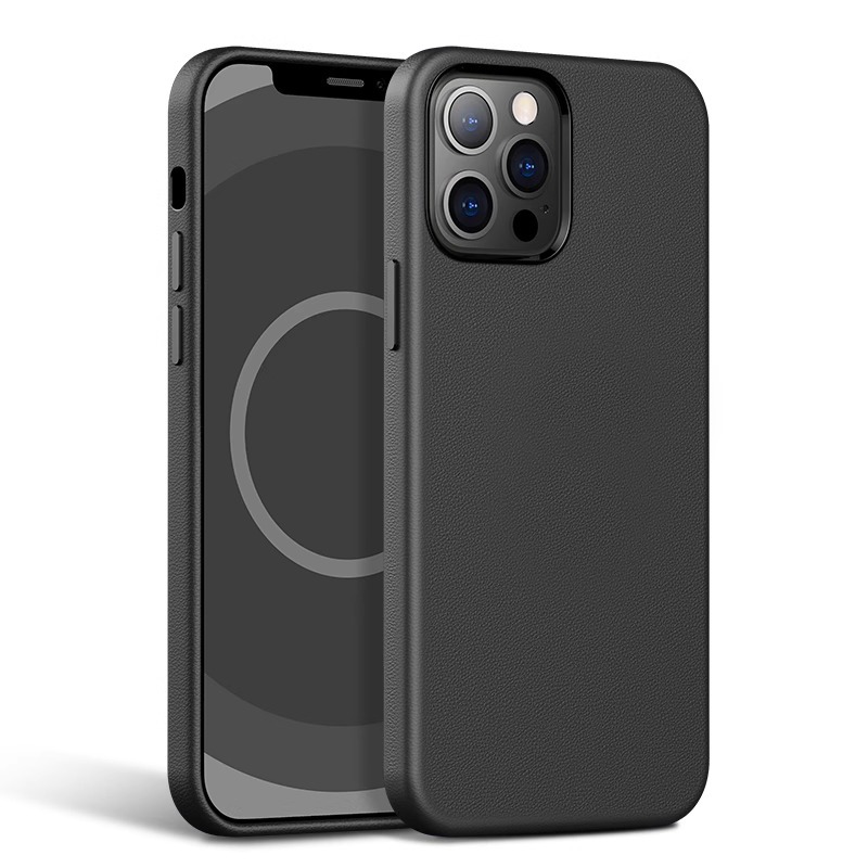 Funda para teléfono móvil Apple 15 magnético iphone15promax animación oficial de cuero 14pro/13 funda protectora image 9