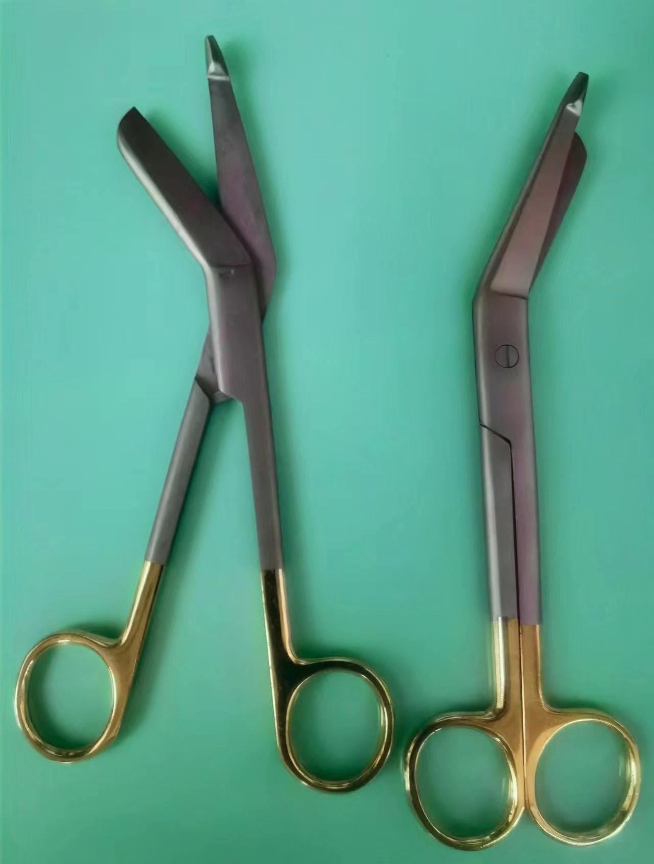 金柄纱布剪 绷带敷料剪 骨科石膏敷料剪 18cm