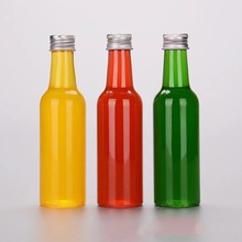 新款pet铝盖瓶子 透明饮料瓶 现货批发网红塑料瓶 燃油宝油膜净